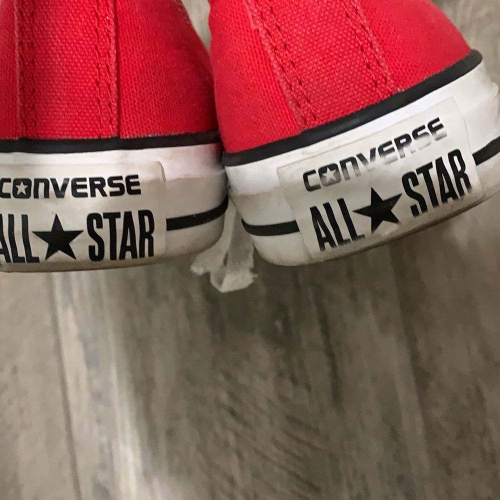 Red Converse - Picture 3 of 5
